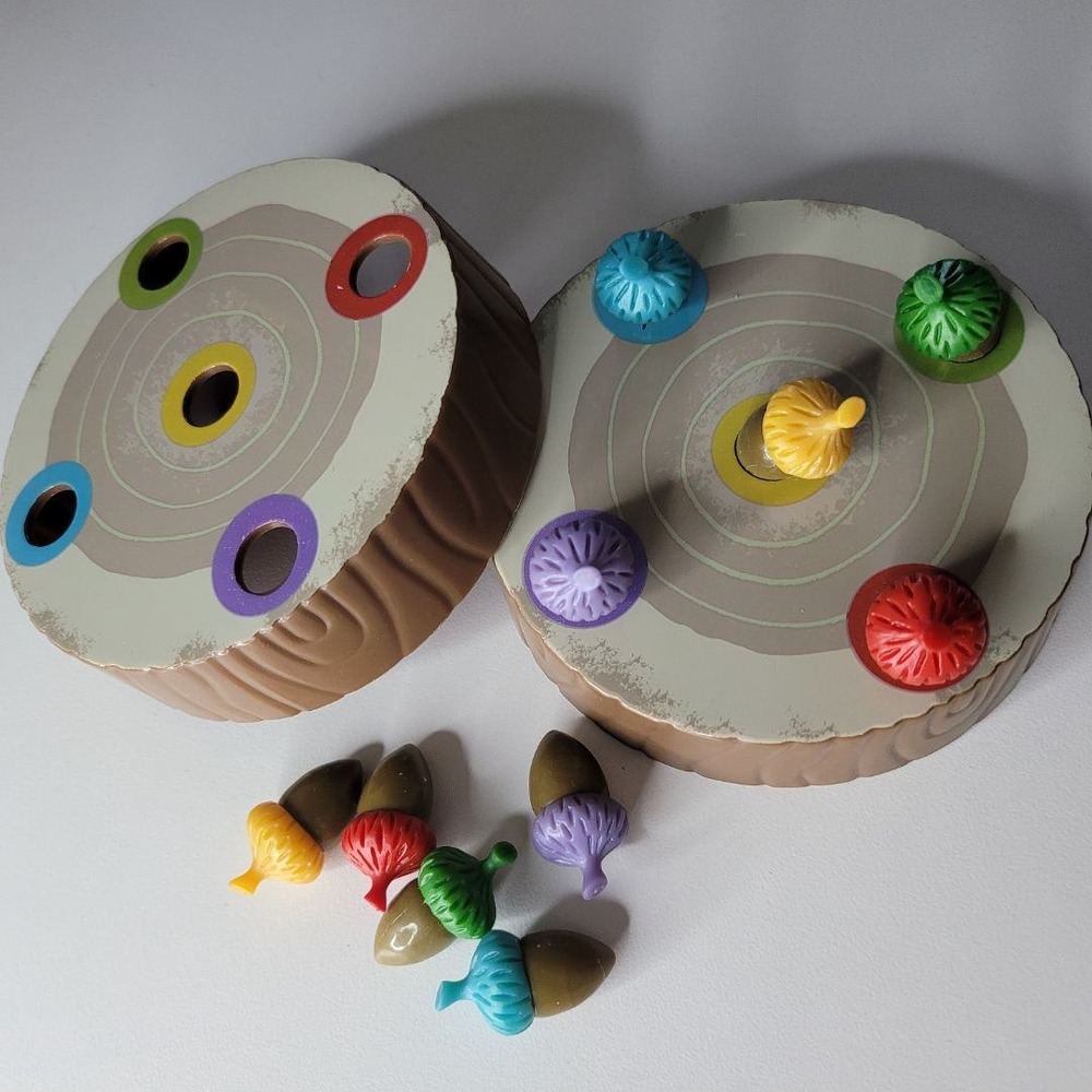 The Sneaky Snacky Squirrel Replacement Parts Pieces‎ Acorns Stump Holder Sorting